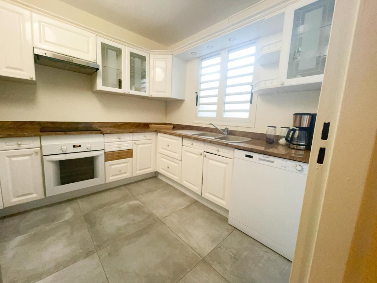 L'Hermitage - Appartement T3 En Bord De Plage Filaos Kültér fotó