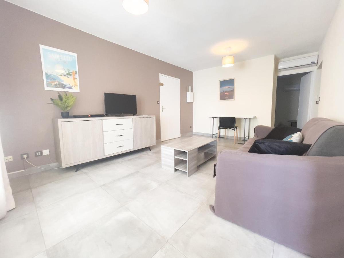 L'Hermitage - Appartement T3 En Bord De Plage Filaos Kültér fotó